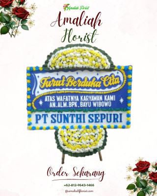 Papan Bunga Duka di Pulau Tidung