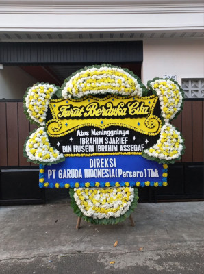 Papan Bunga Duka di Pulau Tidung