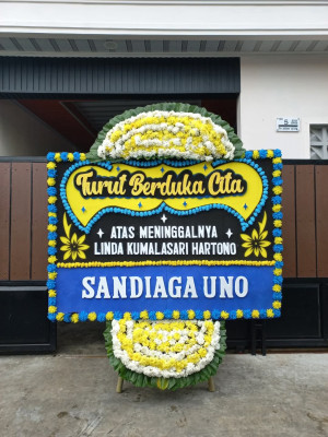 Papan Bunga Duka di Pulau Tidung